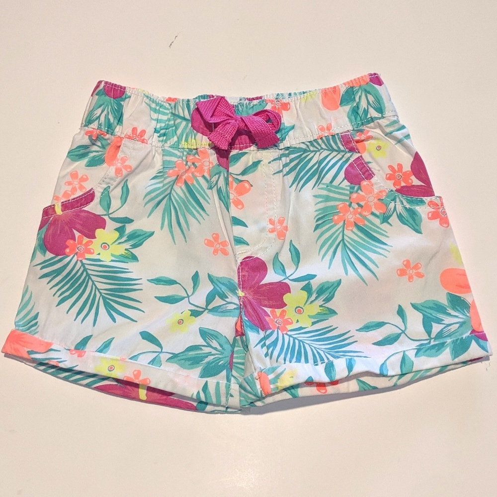 Carter's (Girls) Tropical Shorts 3t